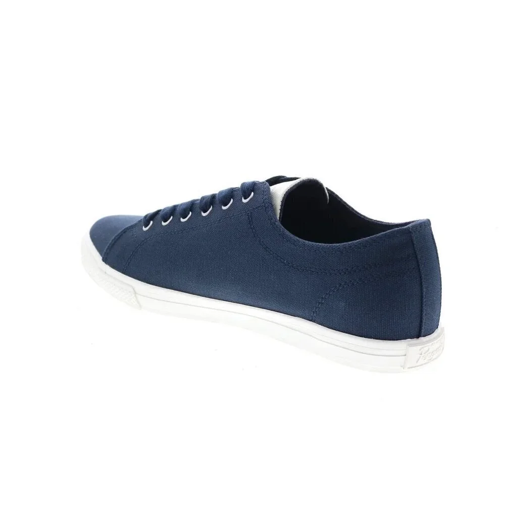 Original Penguin Petey Stripe Lace Up Mens Blue Lifestyle Sneakers Shoes NEW 8M